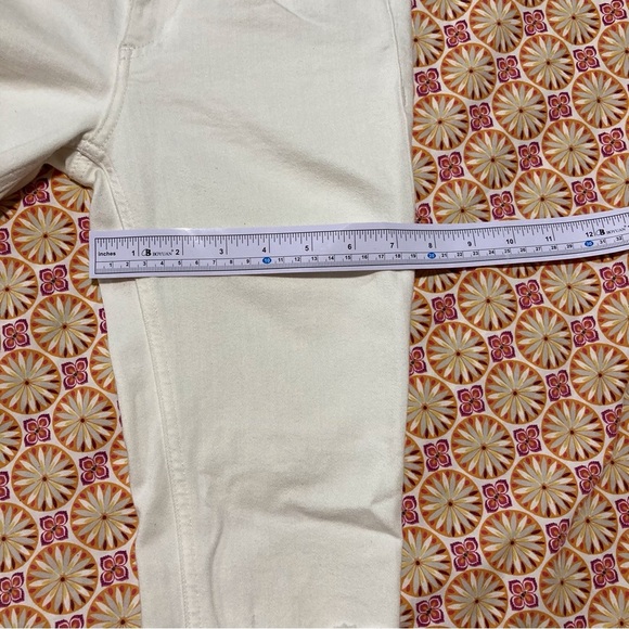 Rag & Bone White Skinny Distressed Jeans - Picture 4 of 16